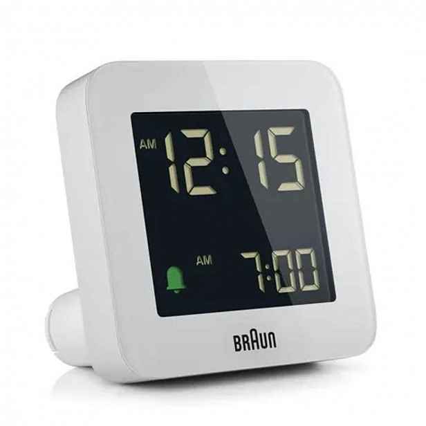 Braun - Digitální budík BC09, bílá 4007218670199