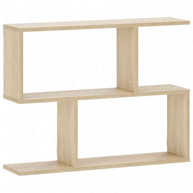 vidaXL Nástěnná polička Dub sonoma 72 x 17 x 55.5 cm Kompozitní dřevo