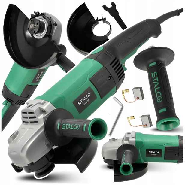 Úhlová Bruska Diax 2400W Regulace Otáček Bruska Silná 230 mm Stalco
