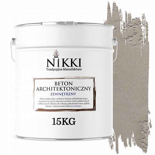 Dekorativní venkovní architektonický beton 10 m2 15 kg, šedý, světlý, F264