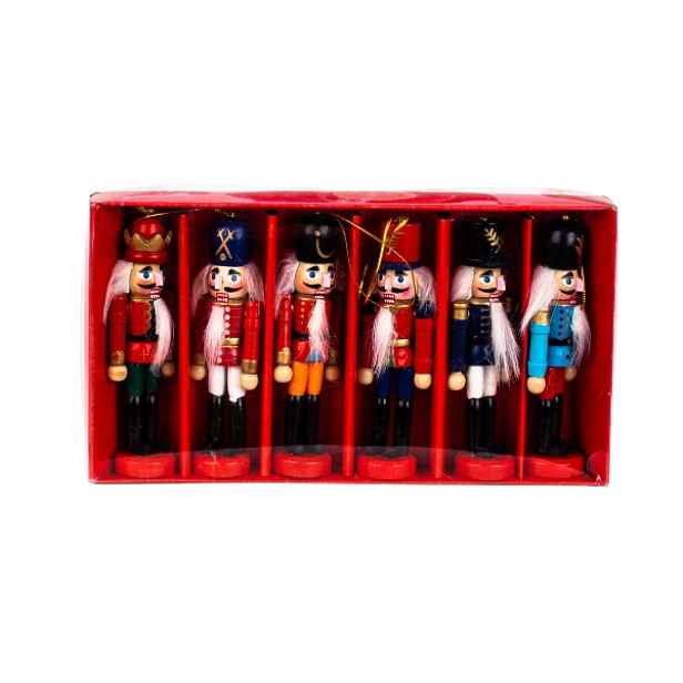 PROHOME - Louskáček / vojáček sada 6ks 12,5cm