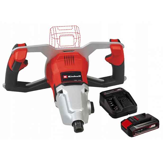 Tp-mx 18-2 Li Set 2,5AH Akumulátorové Míchadlo Einhell Akumulátor