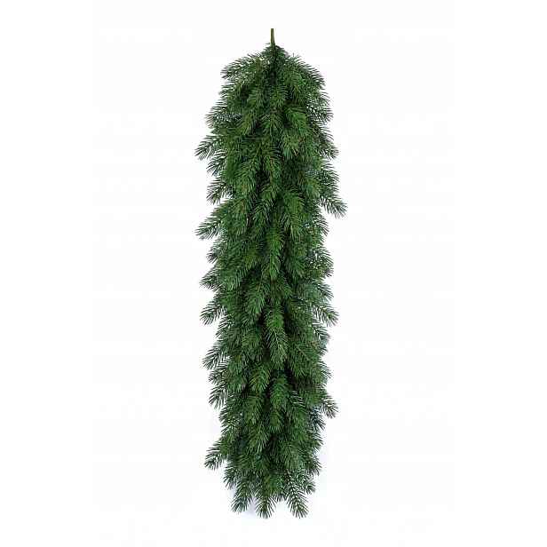 Vánoční girlanda z borovice 200 cm, 100% Pe, realistické 3D jehličí