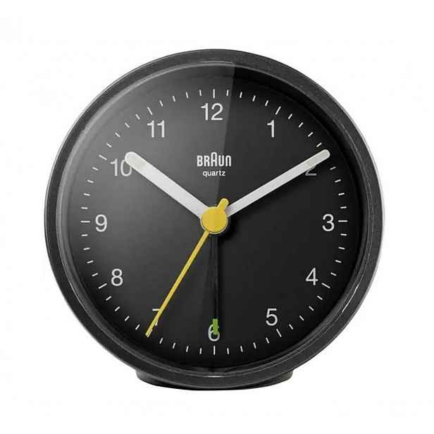 Braun - Analogový budík BC12, černá 4007218670472
