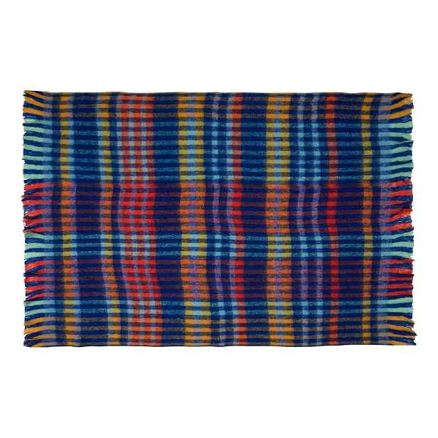 Deka s příměsí vlny 140x200 cm Loom – Hübsch