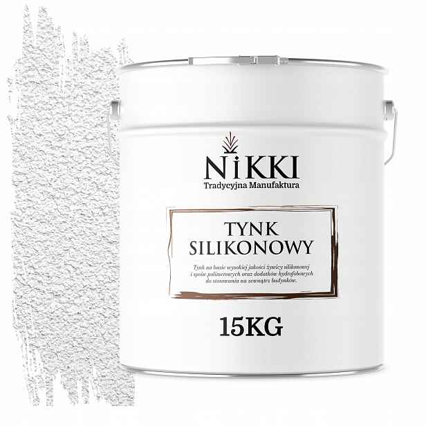 Silikonová Fasádní Omítka Bílá Teplá F101 15KG Beránek Granulace 1.0mm
