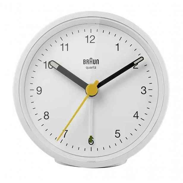 Braun - Analogový budík BC12, bílá 4007218670489