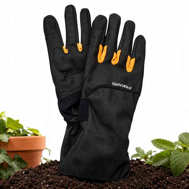 Fiskars Ochranné zahradnické pracovní rukavice Velikost 8 M