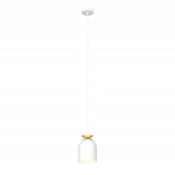 Loftová lampa Emibig Target bílá/zlatá 1xE27 15W