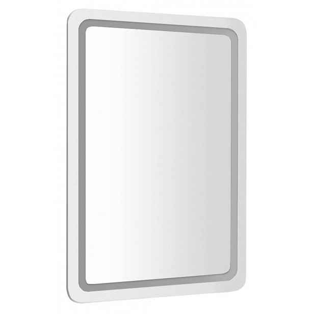 Sapho NYX - Zrcadlo s LED osvětlením 50x70 cm, hliník NY050