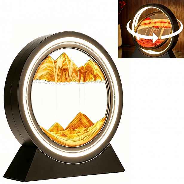 Noční lampa Led 3D Létající písek pro malování
