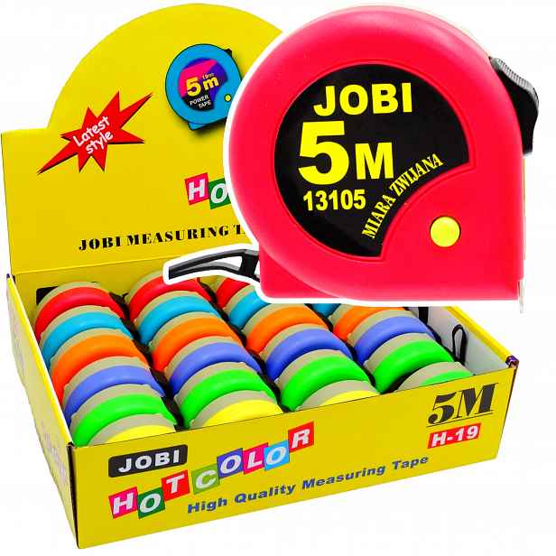 24 x Svinovací metr Jobi 5 m 13105