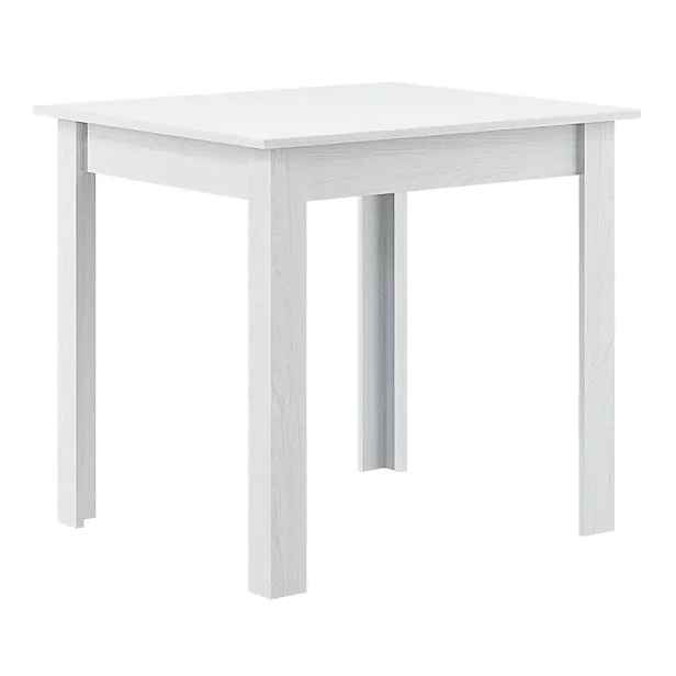 Casarredo Jídelní stůl JULIAN 80x80 cm bílá