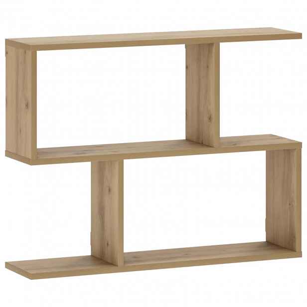 vidaXL Nástěnná polička Dub artisan 72 x 17 x 55,5 cm Kompozitní dřevo