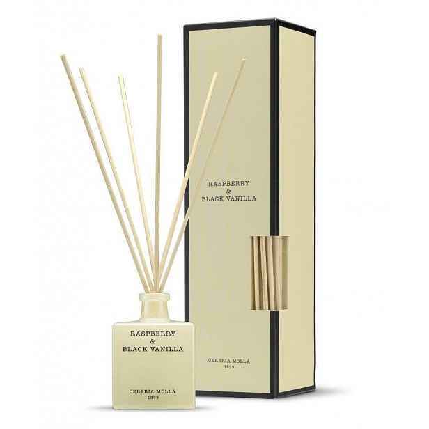 Aroma difuzér Cereria Mollá Raspberry & Black Vanilla, 100 ml
