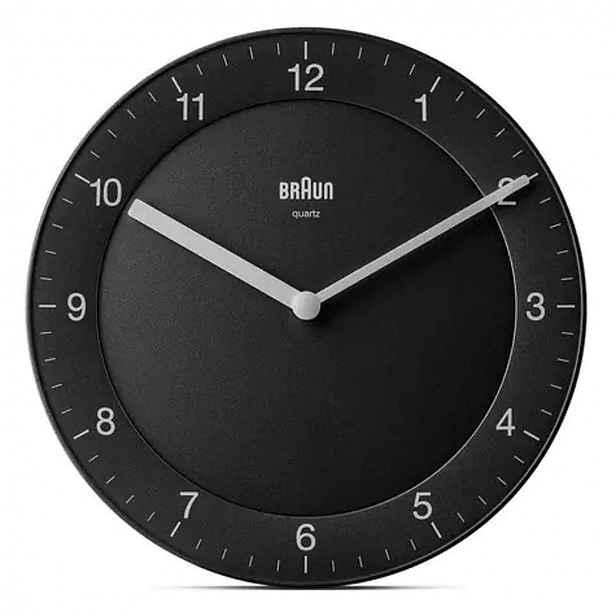 Braun - Nástěnné hodiny BC06, černá 4007218670762