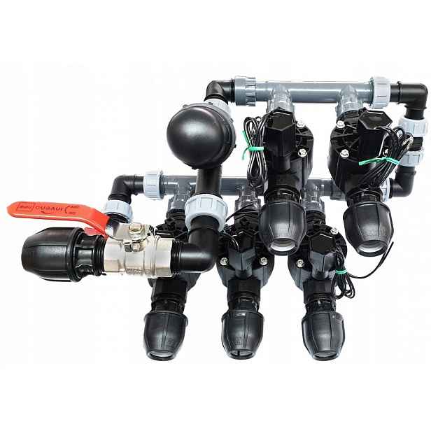 Kolektor Komplet 5 Elektroventily 100HV Filtr v2