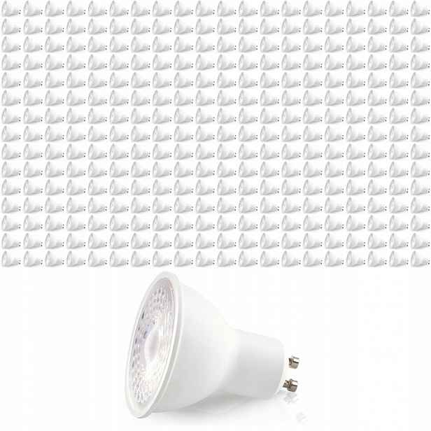 Set Led žárovka GU10 5W Studená bílá 6500K Lls dioda Samsung 300 ks