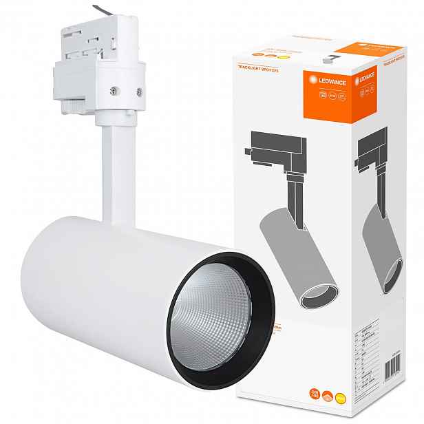 Led svítidlo Reflektor kolejnicový 25W 1750lm Cct 3-fázový regulovaný tracklight