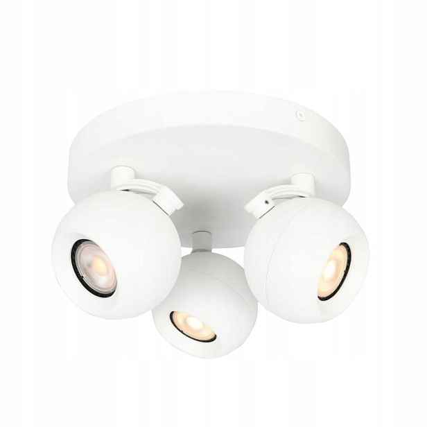 Spot Reflektorová lampa Stropní svítidlo 3xGU10 Bílý hliník Lafin Italux