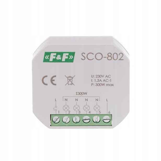 Stmívač osvětlení SCO-802 Led 230V F&f