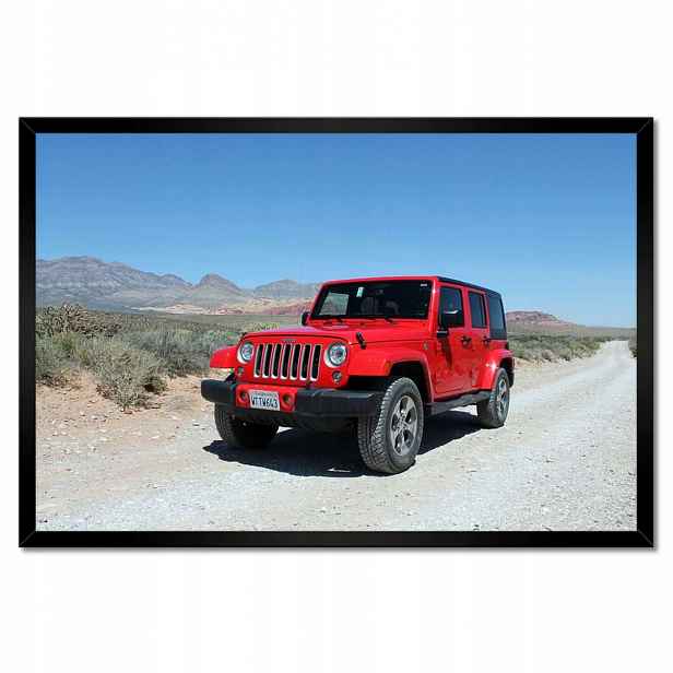 Plakáty v rámu 60x40 Jeep Terénní auto