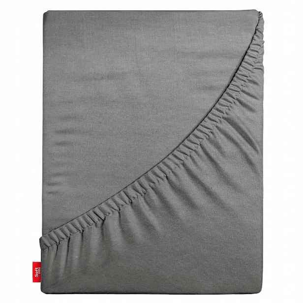 Prostěradlo S Gumou Na Vysoký Matrace 160 X 200 CM Bavlna Jersey 100%