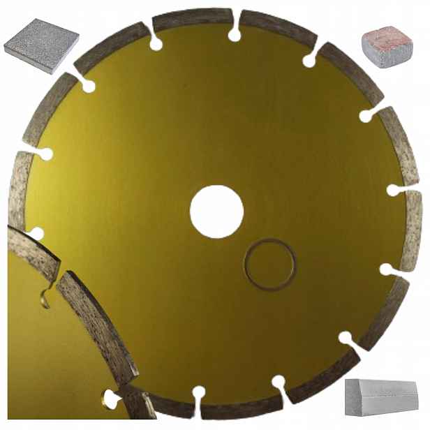 Diamantový Kotouč Na Řezání Betonu Cihlové Kostky Segmentový 300x32.0 mm