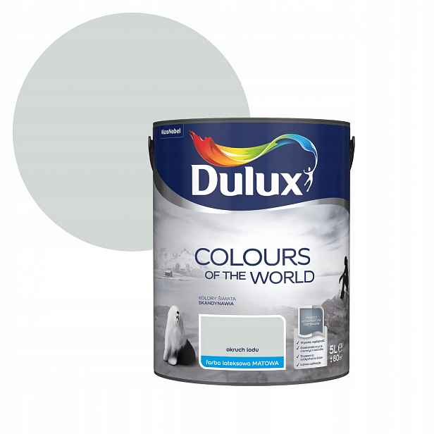 Dulux Barvy Světa Barva Na Stěnu Ledový drobek 5L
