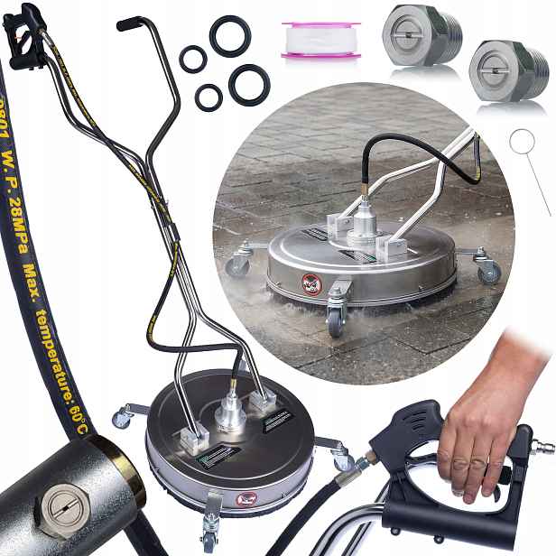 Tlakový Kartáč T-racer 20 Nerezová Ocel 3/8 Quick Pro Karcher