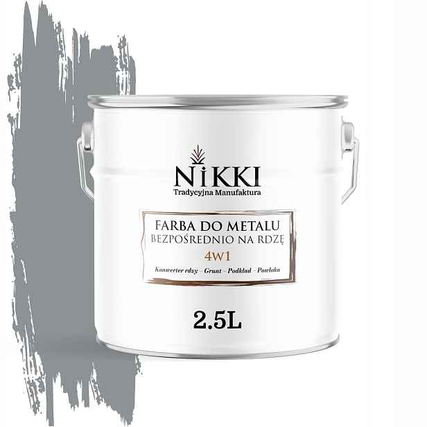 Barva Na Rez 4v1 Pozink Šedá Ral 7045 Lesklá 2,5L