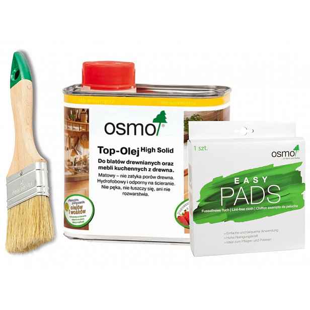 Osmo Top olej pro Blatové Desky 3038 Easy Pads Štětec
