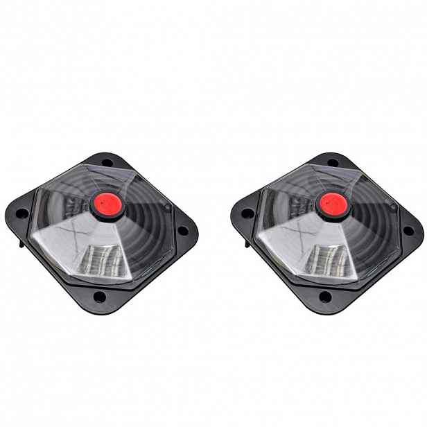 vidaXL Solární ohřívač bazénové vody 735 W - pyramidový - 2 ks