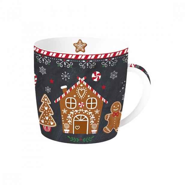 Porcelánový hrnek, 350 ml, "GINGERBREAD" - Easy Life