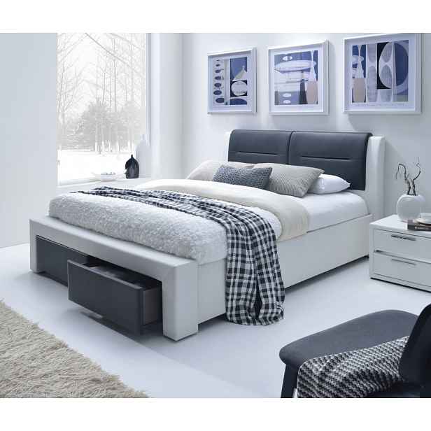 Postel CASSANDRA S s úložným prostorem Halmar
