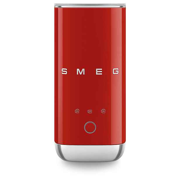 Smeg Napěňovač mléka 50´s Retro Style, červená MFF02RDEU