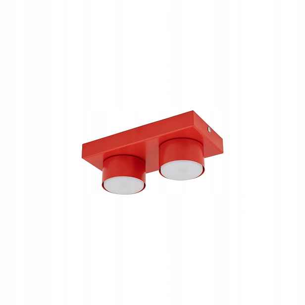 Stropní Svítidlo Stropní Svítidlo na omítku Brix Červená 2xGX53 Moderní Tk Lighting