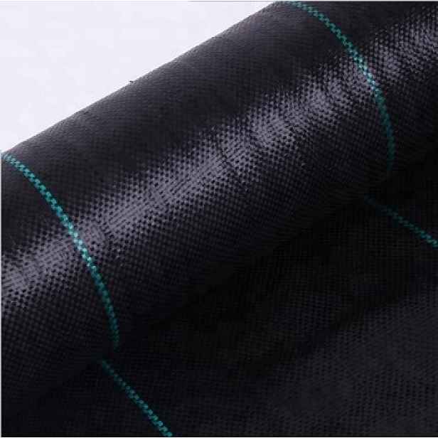 Tkaná textilie, Mulčovací 1,1x200 m; černá