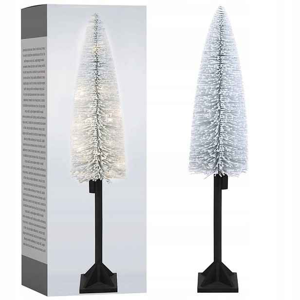 Umělý Vánoční Stromeček Svítící Vilde 120 cm 25 Led na kmeni do interiéru