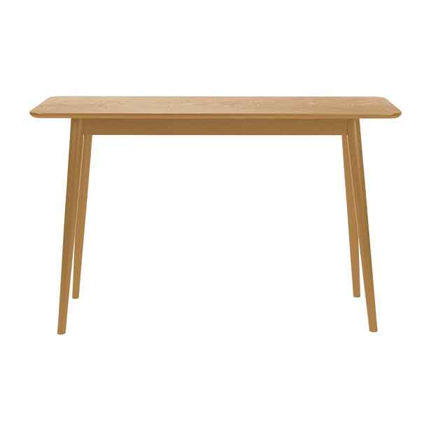 Konzolový stolek s deskou v dubovém dekoru v přírodní barvě 40x120 cm Fabio – White Label