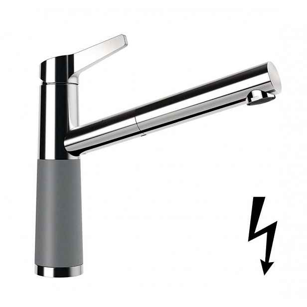 SCHOCK SC-510 - Dřezová baterie s výsuvnou koncovkou, Croma/chrom 554123GCR