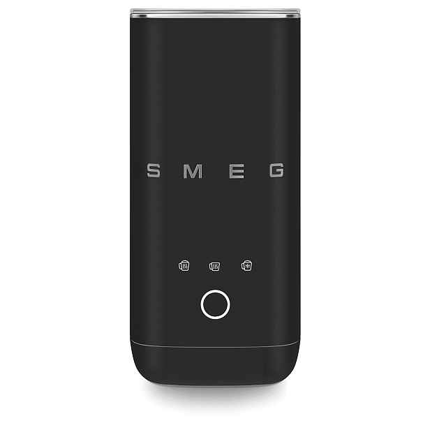 Smeg SMEG, šlehač mléka MFF02, matná černá  MFF02BLMEU