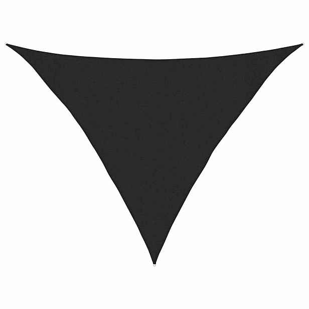 vidaXL Stínící plachta 160 g/m² černá 3 x 3 x 4,2 m HDPE