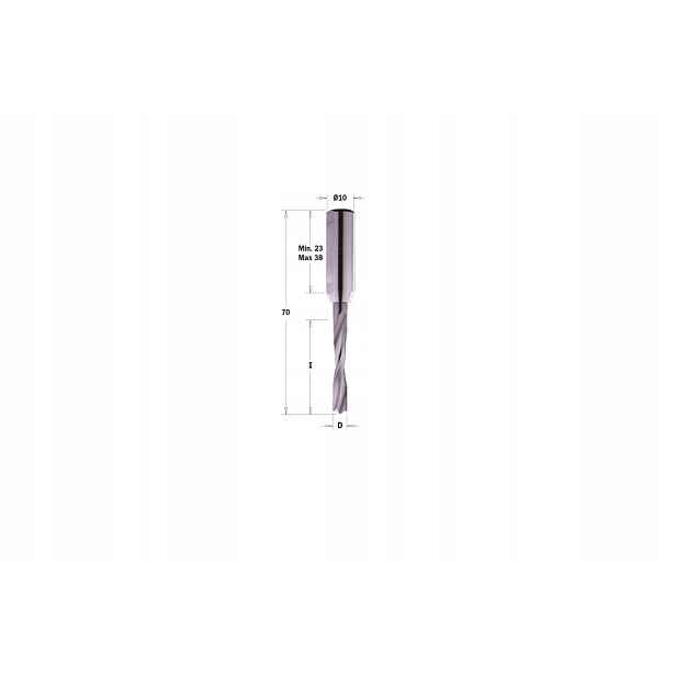 Cmt 311.100.22 Vrták Np Hwm D=10x35 L=70 S=10x25 Lh Xtreme-hwm