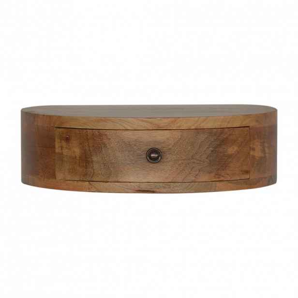 Artisan Furniture ZLATÁ SKŘÍŇ v bohatém kaštanovém provedení, severské nohy, zlatá a hnědá