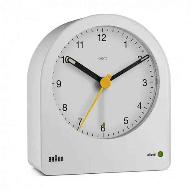 Braun - Analogový budík BC22, bílá 4007218675927