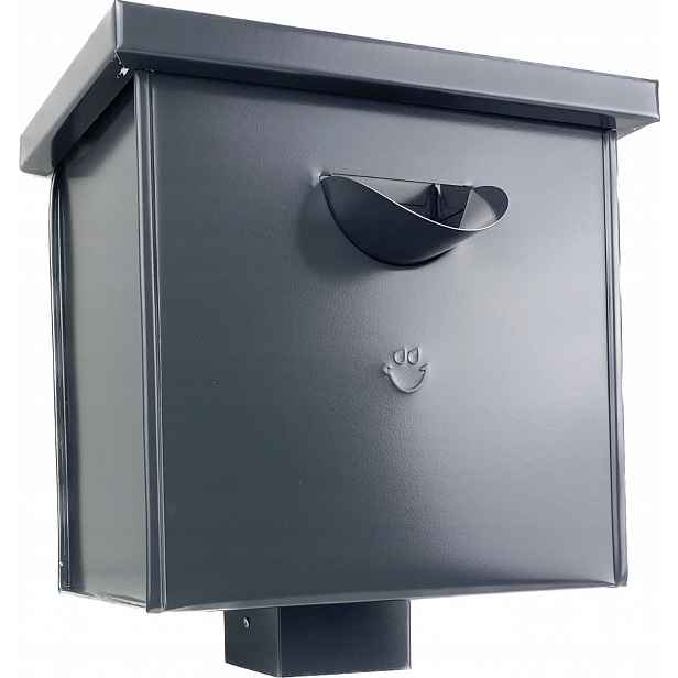 Odtokový koš pro trubky 80x80 mm Galeco OCEL2 grafit Ral 7015