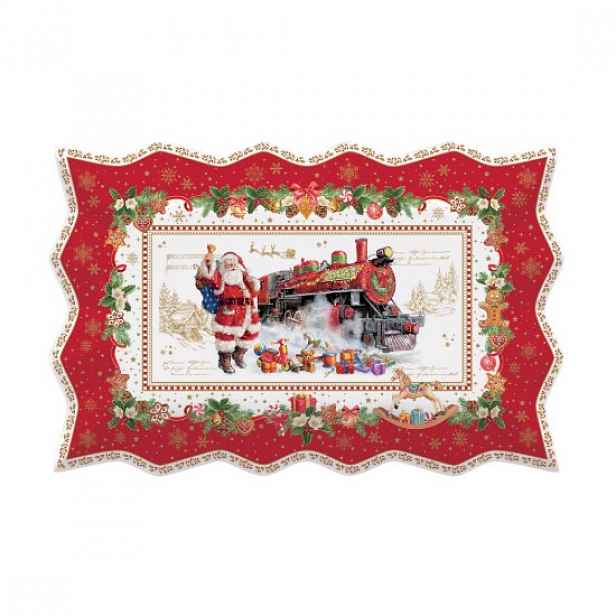 Servírovací talíř, 35 × 23 cm "CHRISTMAS MEMORIES", porcelán - Easy Li