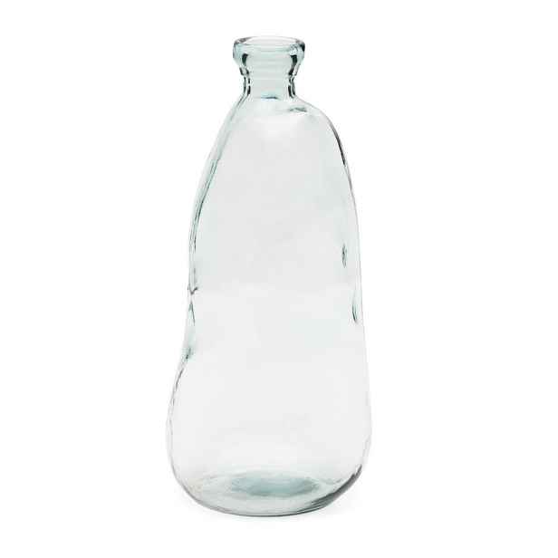 Vysoká váza z recyklovaného  skla (výška 51 cm) Brenna – Kave Home