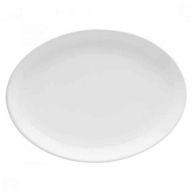 Oválný talíř, porcelán, 36x27cm, "Gastronomi Soley" - Porland